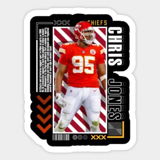 Chris Jones Paper Poster Version 10 Sticker